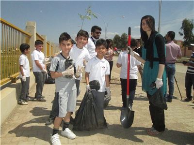 Zakho International School Students Take Part in Environmentally-Friendly Event