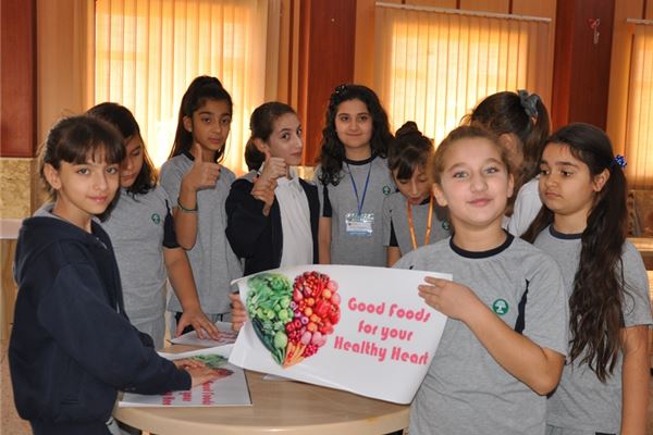 Zakho Students Learn About Healthy Foods