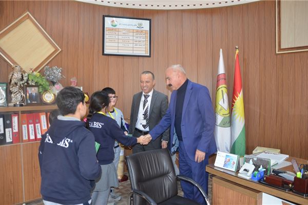 ZAKHO IS AMBASSADOR PREFECTS VISIT THE DIRECTORY OF EDUCATION AND THE LOCAL GOVERNMENT INSTITUTES 